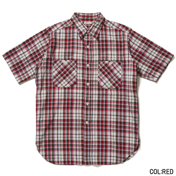 Lot 3056 SHORT SLEEVE CHECK WORK SHIRTS B��  