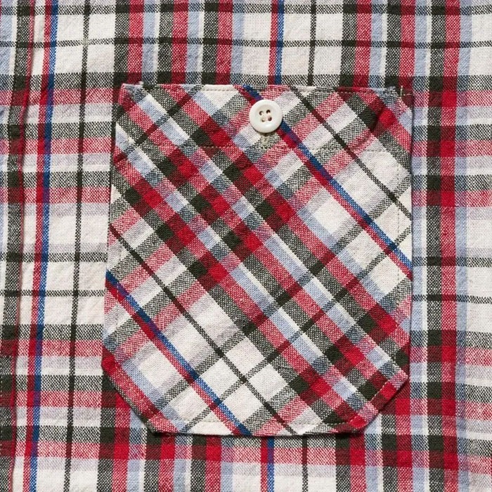 Lot 3056 SHORT SLEEVE CHECK WORK SHIRTS B��  