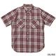 Lot 3056 SHORT SLEEVE CHECK WORK SHIRTS B��  