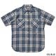 Lot 3056 SHORT SLEEVE CHECK WORK SHIRTS B��  