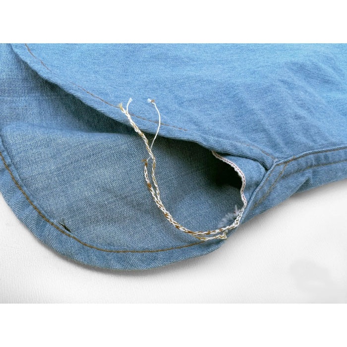 MFSC"MADE IN USA"NOS 7.25OZ LIGHT INDIGO SPORTMAN SHIRTS