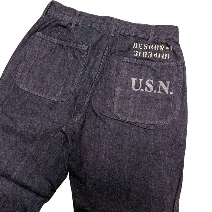 HAT CREEK NAVAL CREW TROUSERS "DESRON-1 ANTI SUBMARINE TEAM"