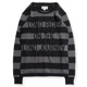 CLASSIC RIB BORDER LOGO SWEATER