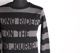 CLASSIC RIB BORDER LOGO SWEATER