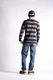 CLASSIC RIB BORDER LOGO SWEATER
