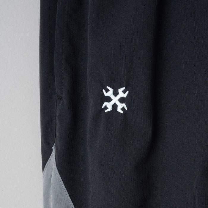 STRETCH TRACK PANTS -COMBINATION-