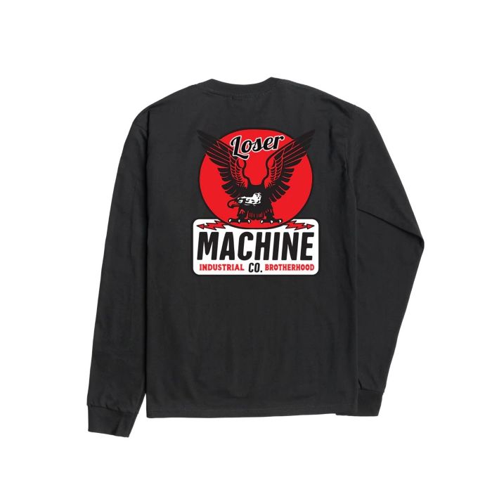 LOSER MACHINE COMPANY : POWER BAND STOCK LS T-SHIRT
