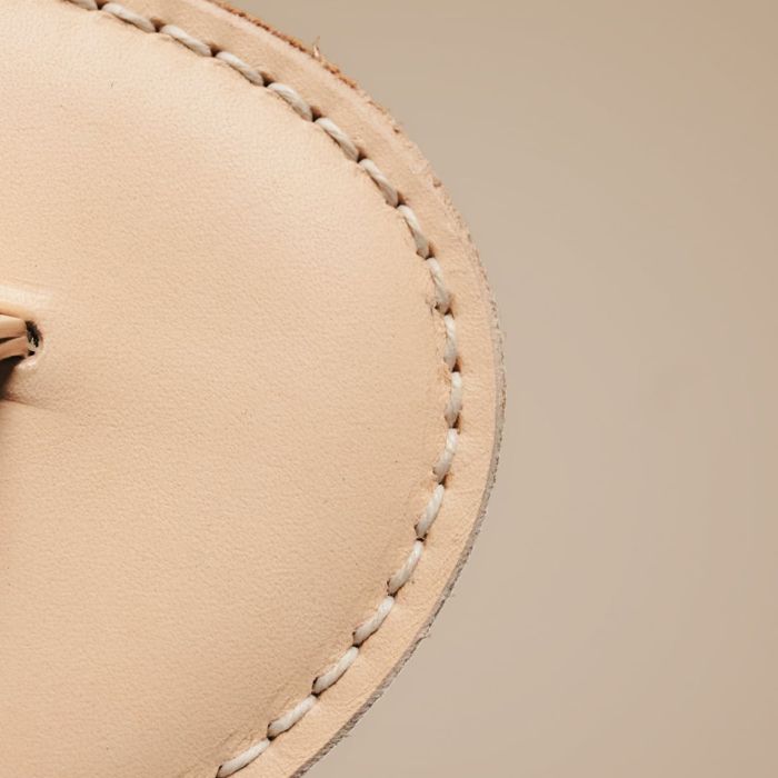Triangular Tongs Sandal - Water-repellent Leather