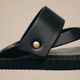 Triangular Tongs Sandal - Water-repellent Leather
