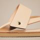 Triangular Tongs Sandal - Water-repellent Leather