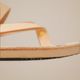 Triangular Tongs Sandal - Water-repellent Leather