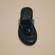 Triangular Tongs Sandal - Water-repellent Leather