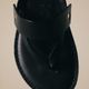 Triangular Tongs Sandal - Water-repellent Leather