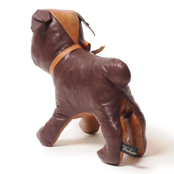 Lot 5243 GENUINE LEATHER MASCOT DOLL USMC"BULLDOG"