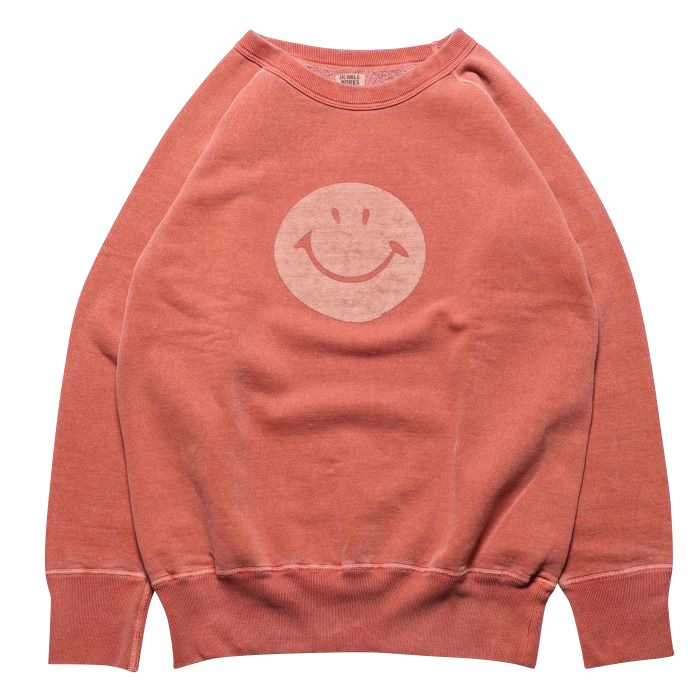 Lot 142-83003-06 "SMILE"FADED SWEAT SHIRTS