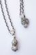 NORMAL TATOO PEANUTS S size SV x k10YG + Peanuts silver Chain 50cm