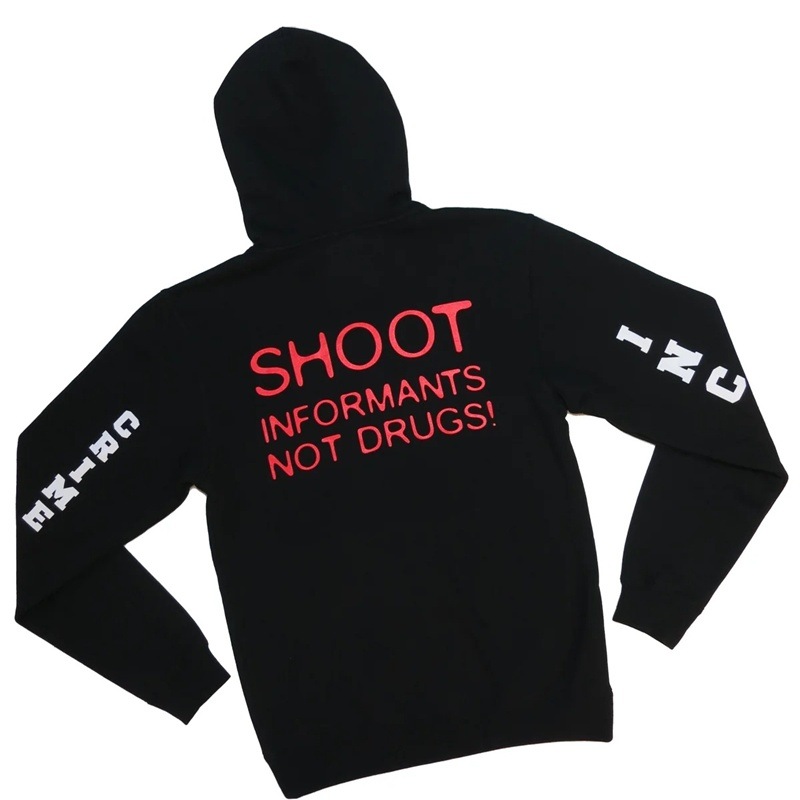 CRIME INC. With GUNS PO HOODIE