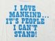 Lot YP126S-4 I LOVE MANKIND...(LINUS)