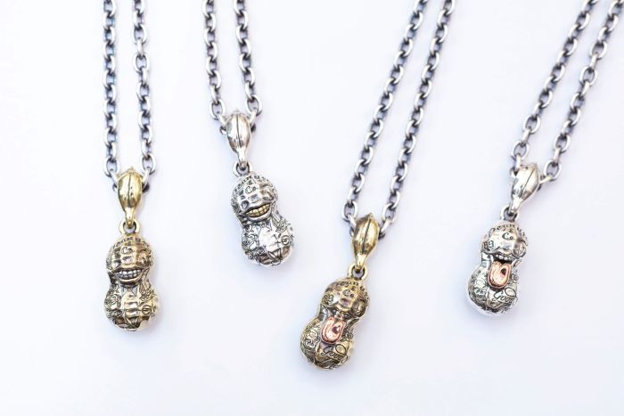 NORMAL TATOO PEANUTS S size bs x sv + Peanuts silver Chain 50cm