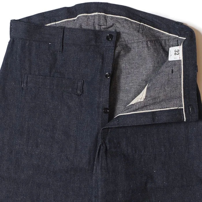 Lot 1237 1900��S INDIGO BLUE and WHITE CHECK WAIST OVERALL