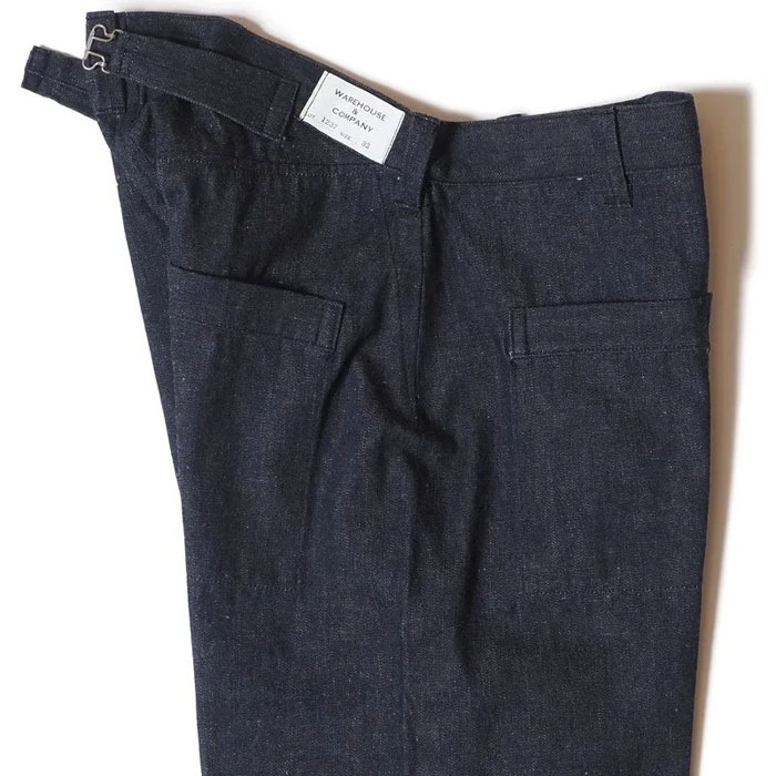 Lot 1237 1900��S INDIGO BLUE and WHITE CHECK WAIST OVERALL