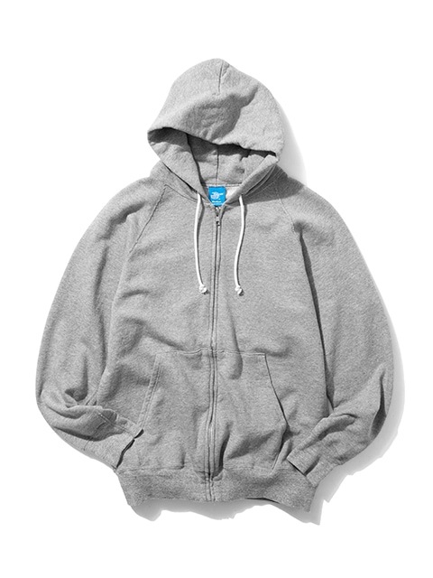 RAGLAN ZIP HOOD SWEAT