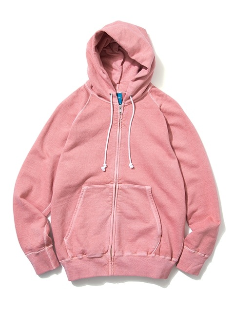 RAGLAN ZIP HOOD SWEAT
