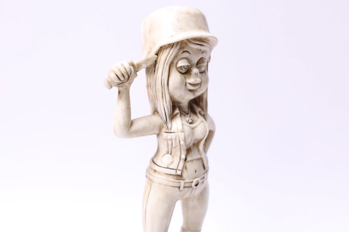 2026 NEW YEAR LIMITED WR BIKER GIRL/WR MONSTER (BONE)