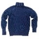 MFSC"WATERFRONT SURPLUS"COTTON SWEATER"PRIVATEER"INDIGO-DYE