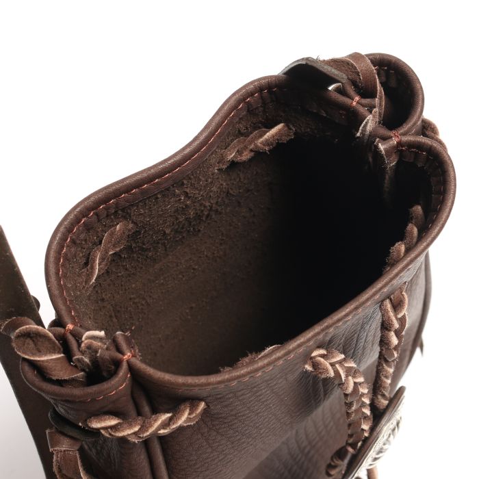 DEERSKIN SHOULDER POUCH