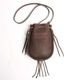 DEERSKIN SHOULDER POUCH