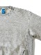 HEAVY CREW SWEAT "HEATHER GRAY"