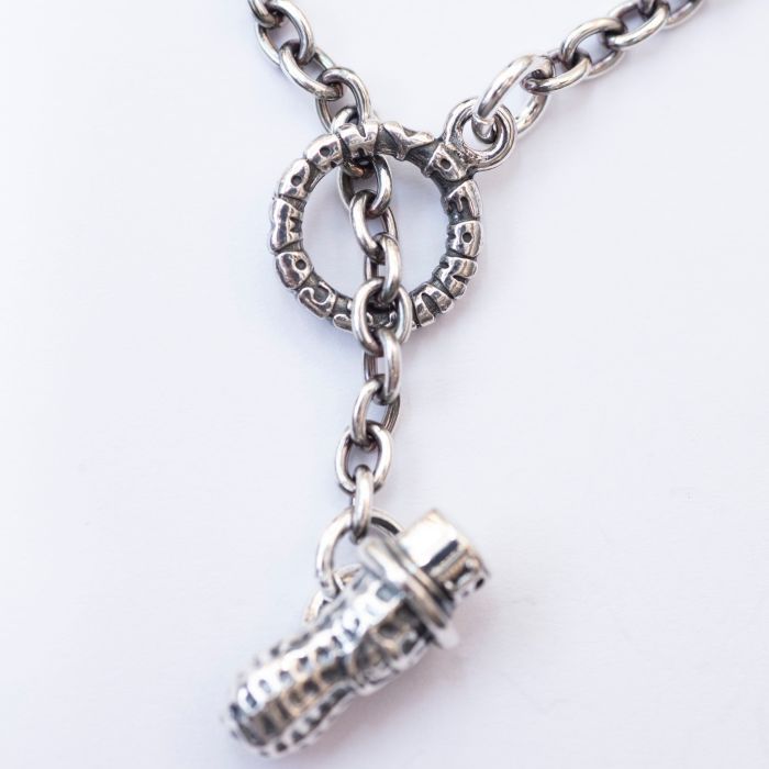 BERO TATOO PEANUTS S size SV x k10PG + Peanuts silver Chain 50cm