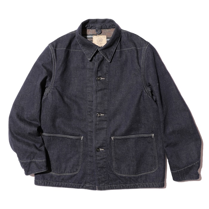 S.R.Garrison Denim Jumper =Custom= =C L TURNER=
