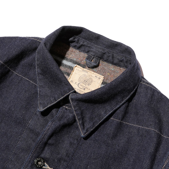 S.R.Garrison Denim Jumper =Custom= =C L TURNER=