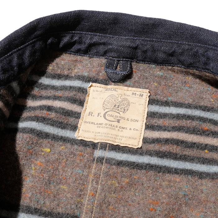 S.R.Garrison Denim Jumper =Custom= =C L TURNER=