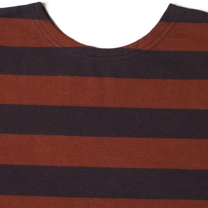 Lot 4051 3/4 SLEEVE 2INCH BORDER TEE