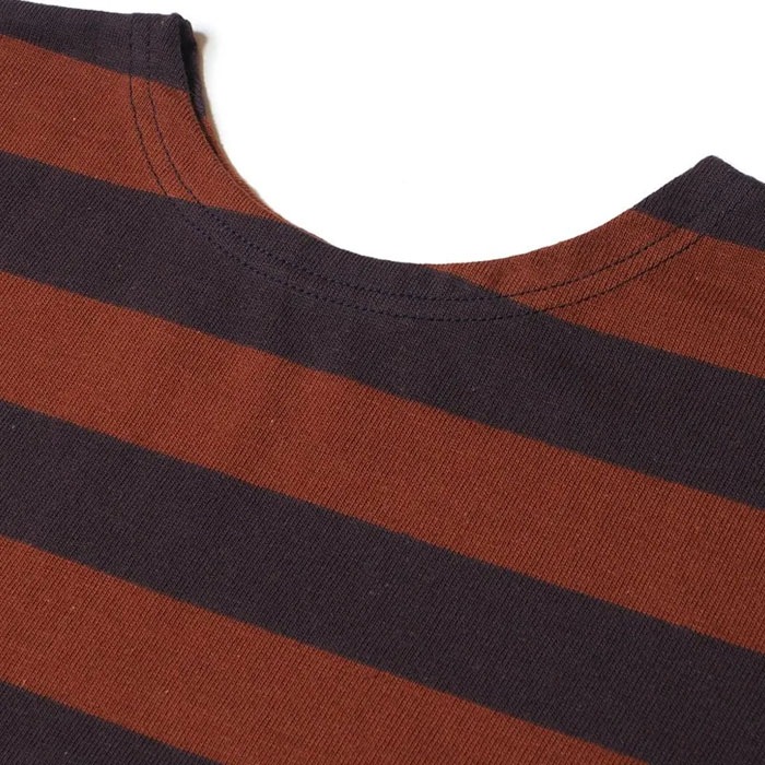 Lot 4051 3/4 SLEEVE 2INCH BORDER TEE