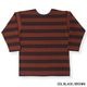 Lot 4051 3/4 SLEEVE 2INCH BORDER TEE