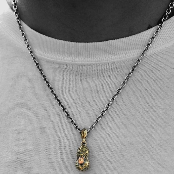 BERO TATOO PEANUTS S size bs x cp + Peanuts silver Chain 50cm