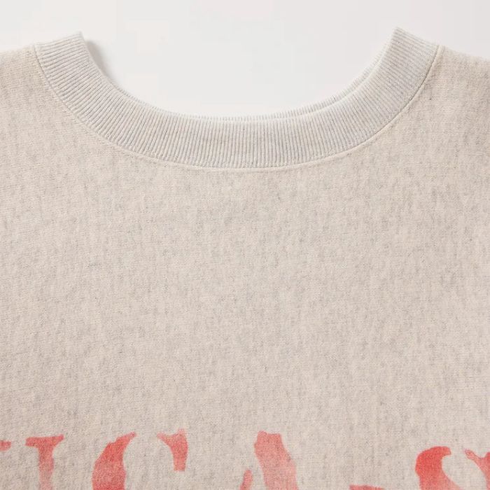 REVERSE WEAVE 2ND PATENT MODEL CREW NECK SWEAT SHIRT