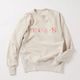 REVERSE WEAVE 2ND PATENT MODEL CREW NECK SWEAT SHIRT
