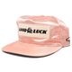 GOOD LUCK SATIN Snapback - Peach