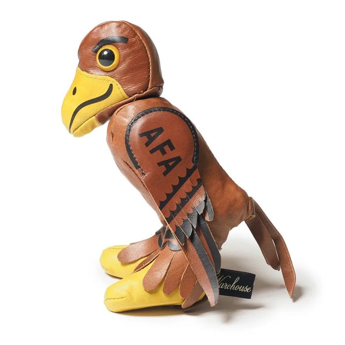 Lot 5243 GENUINE LEATHER MASCOT DOLL USAFA "FALCON��