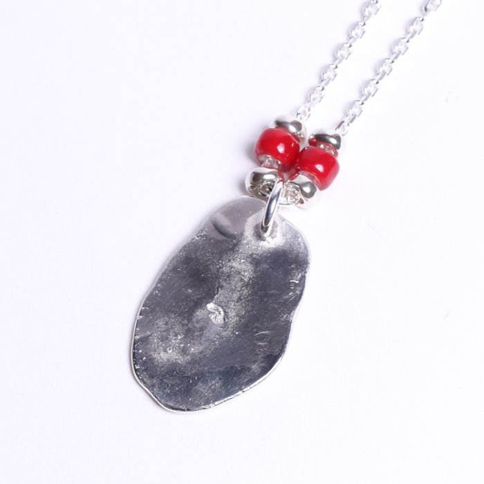 CLOUD PENDANT & 18K GOLD INFINITY HOOK & SV CHAIN SMALL