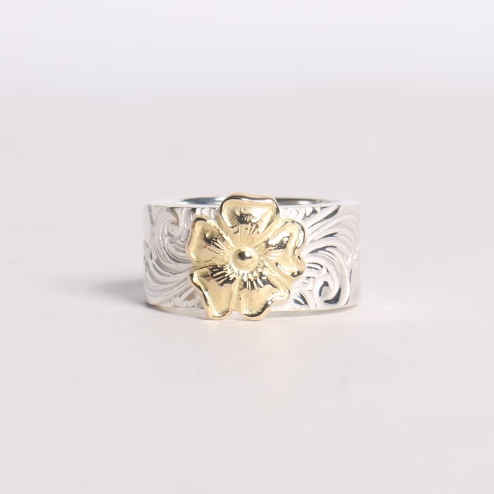 RG-0055 18K ROSE KARAKUSA RING 10MM