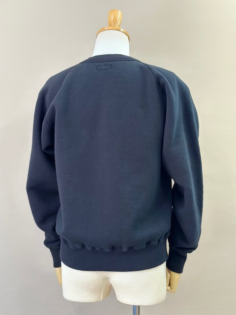 LOT1738��3.0�� Binder Crew Neck Sweat Flocky Print Design Model