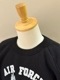 LOT1738��3.0�� Binder Crew Neck Sweat Flocky Print Design Model