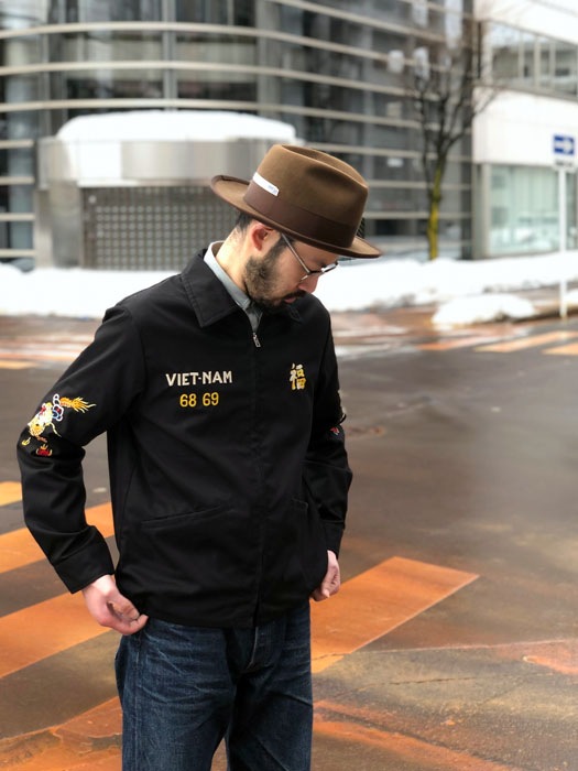 Lot No. TT15879 / Late 1960s Style Cotton Vietnam Jacket ��DRAGON��