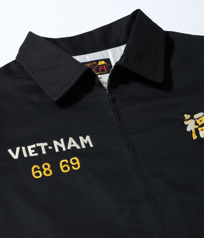 Lot No. TT15879 / Late 1960s Style Cotton Vietnam Jacket ��DRAGON��